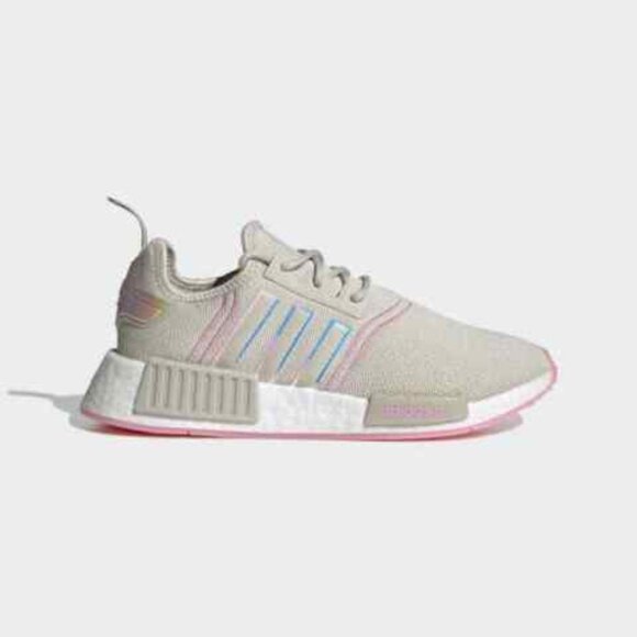 Adidas NMD_R1 Low Womens Athletic Shoes Gray GW9473 NEW Multi Sz - Picture 2 of 10